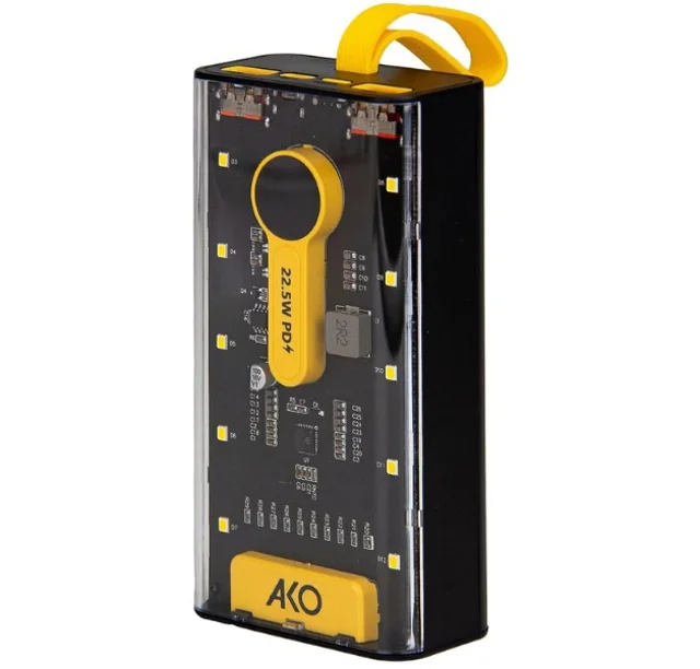 پاوربانک آکو مدل AP-23 ظرفیت 20000 میلی آمپر ساعت